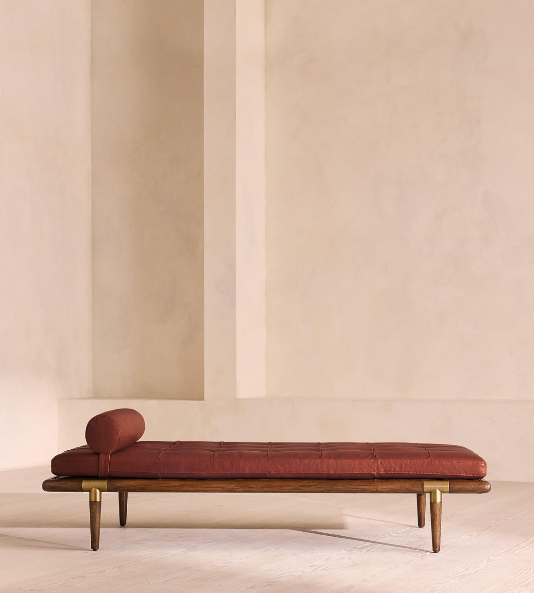 Theodore Daybed - Leather - Sangria - US - Listing - Image 2