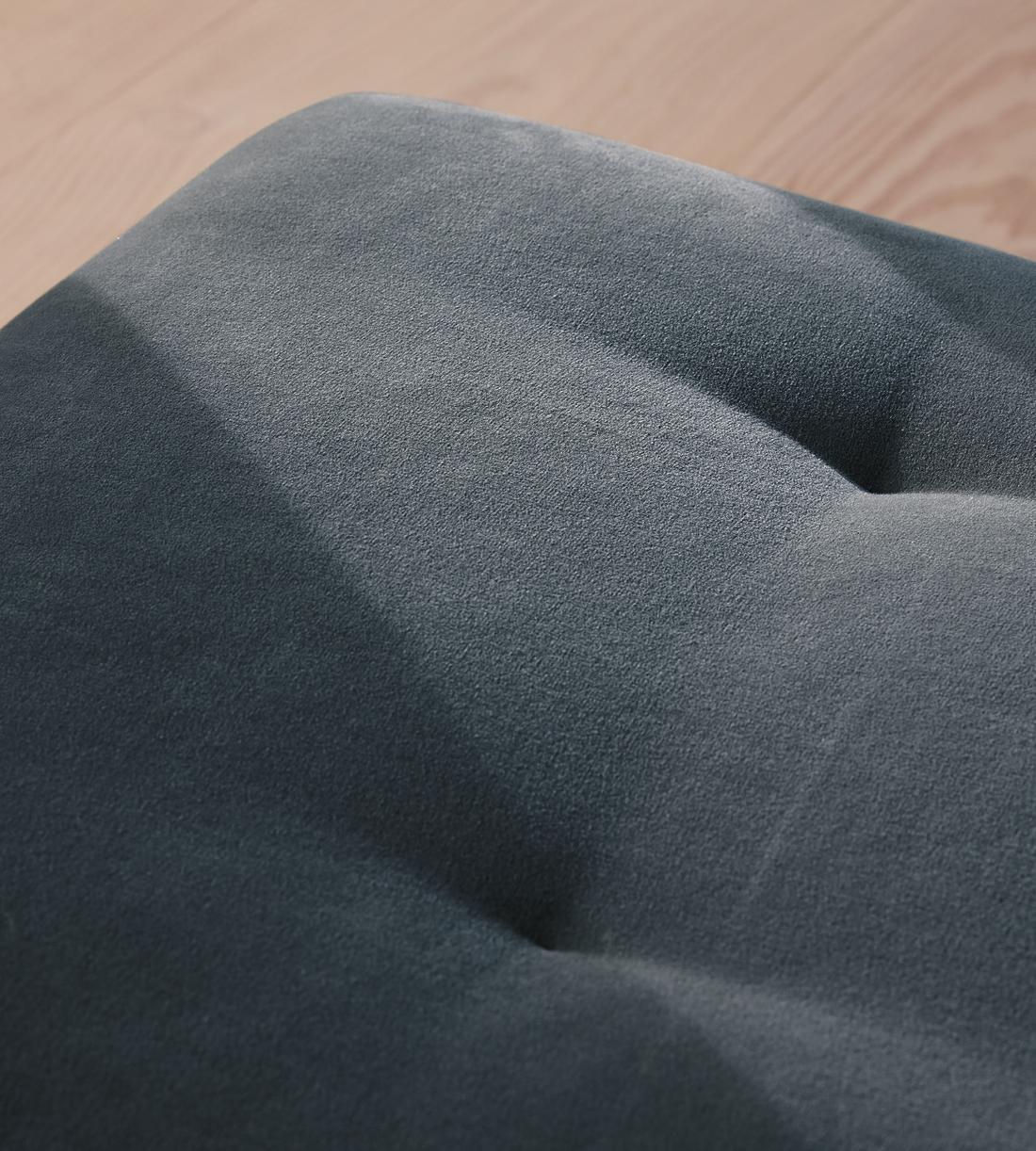 Theodore Bench - Grey Blue Velvet - US - Images - Image 4