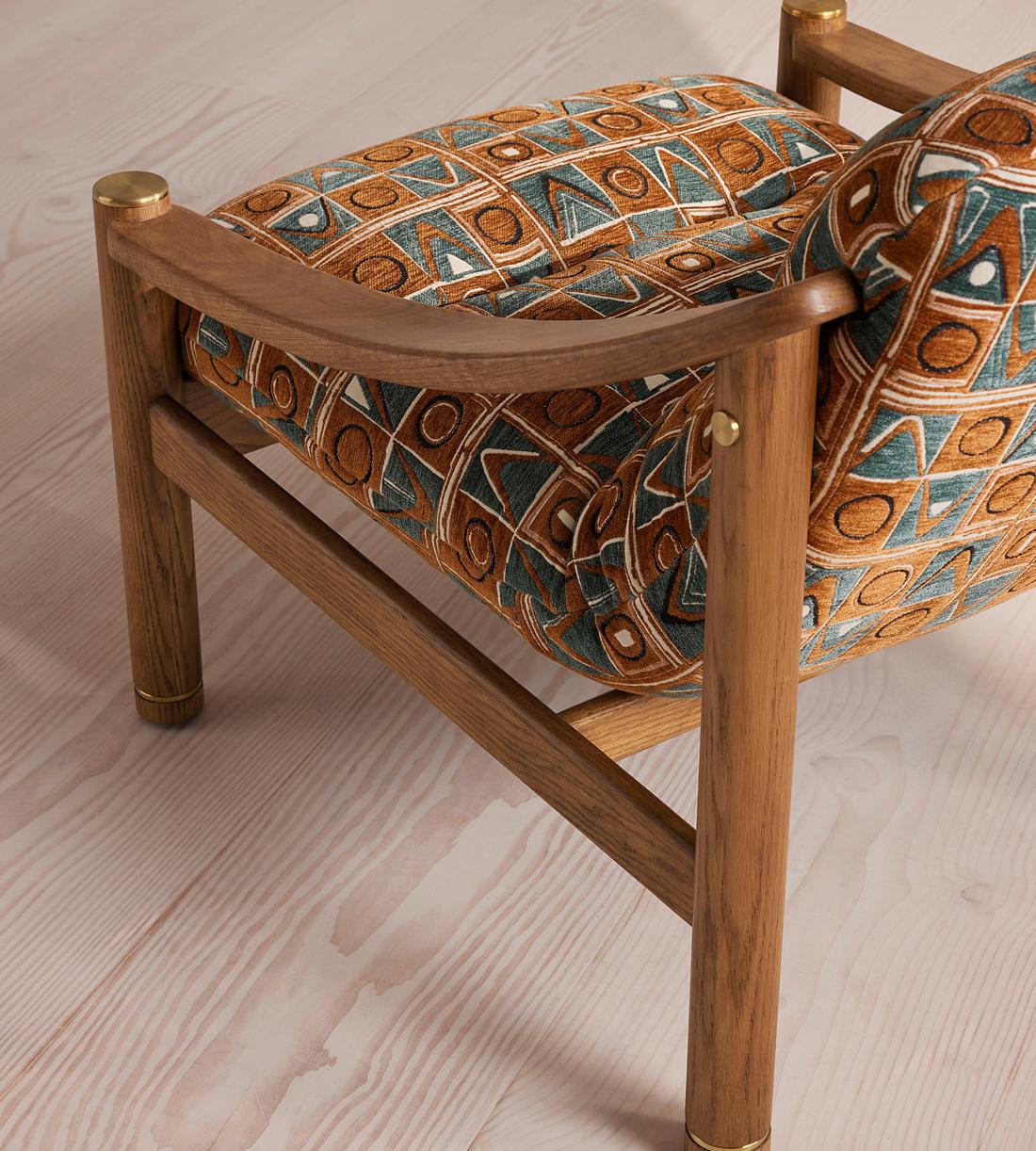 Karine Armchair - Lumi Jacquard - US - Images - Image 6