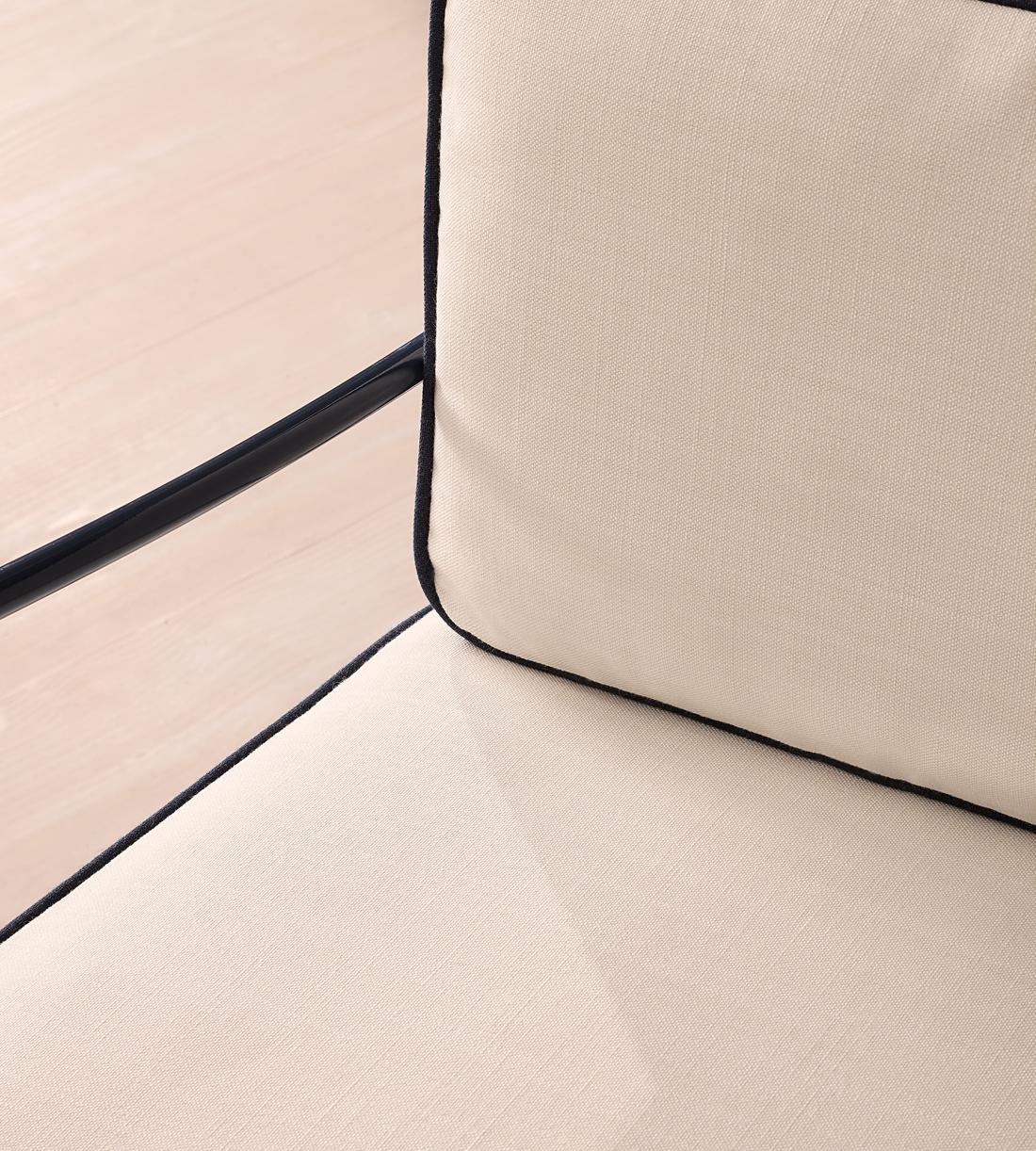 Fawn Outdoor Dining Chair - Off White - Images - Image 5
