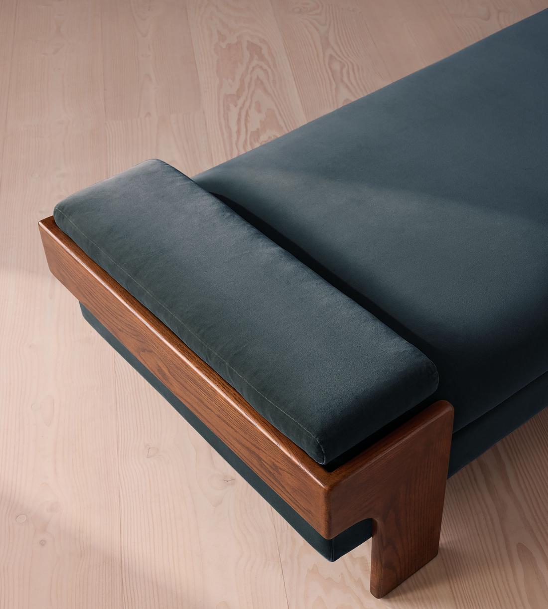 Marcia Daybed - Grey Blue Velvet - Images - Image 4