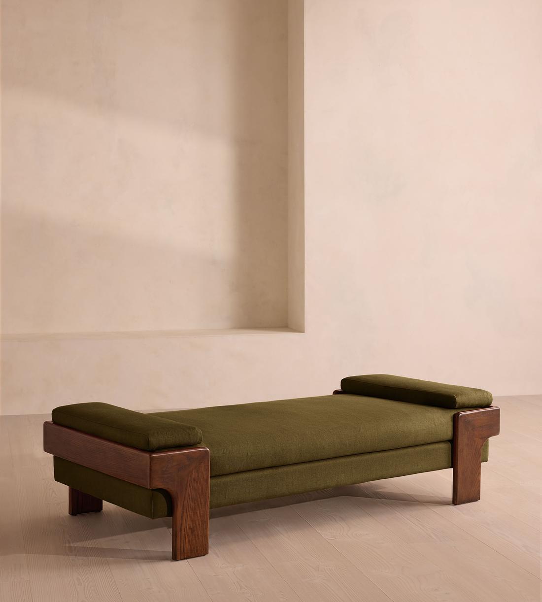 Marcia Daybed - Linen - Olive - Listing - Image 1