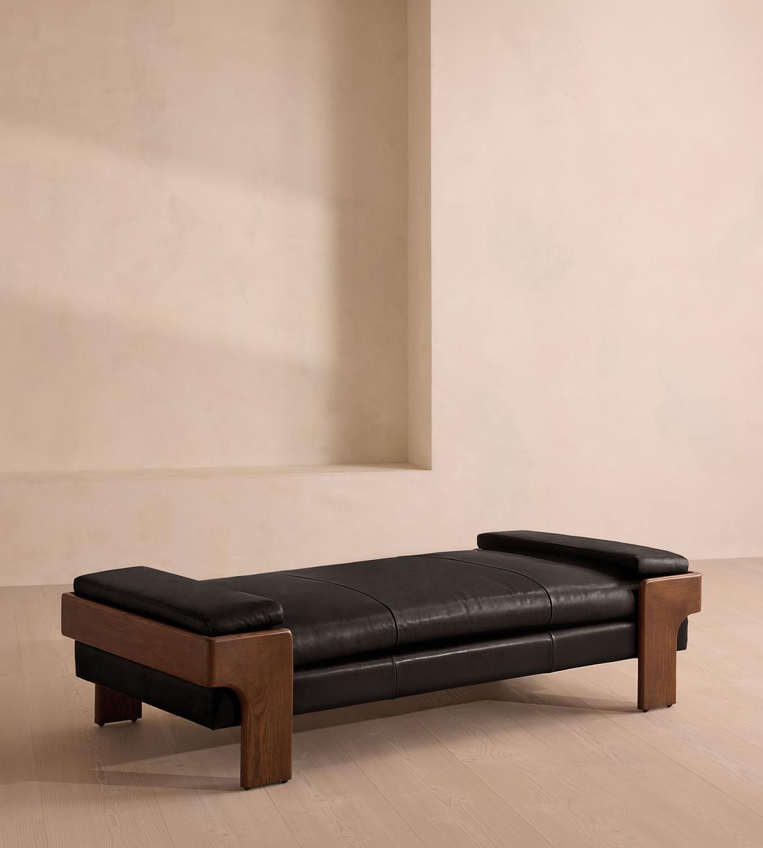 Marcia Daybed - Leather - Black - Listing - Image 1