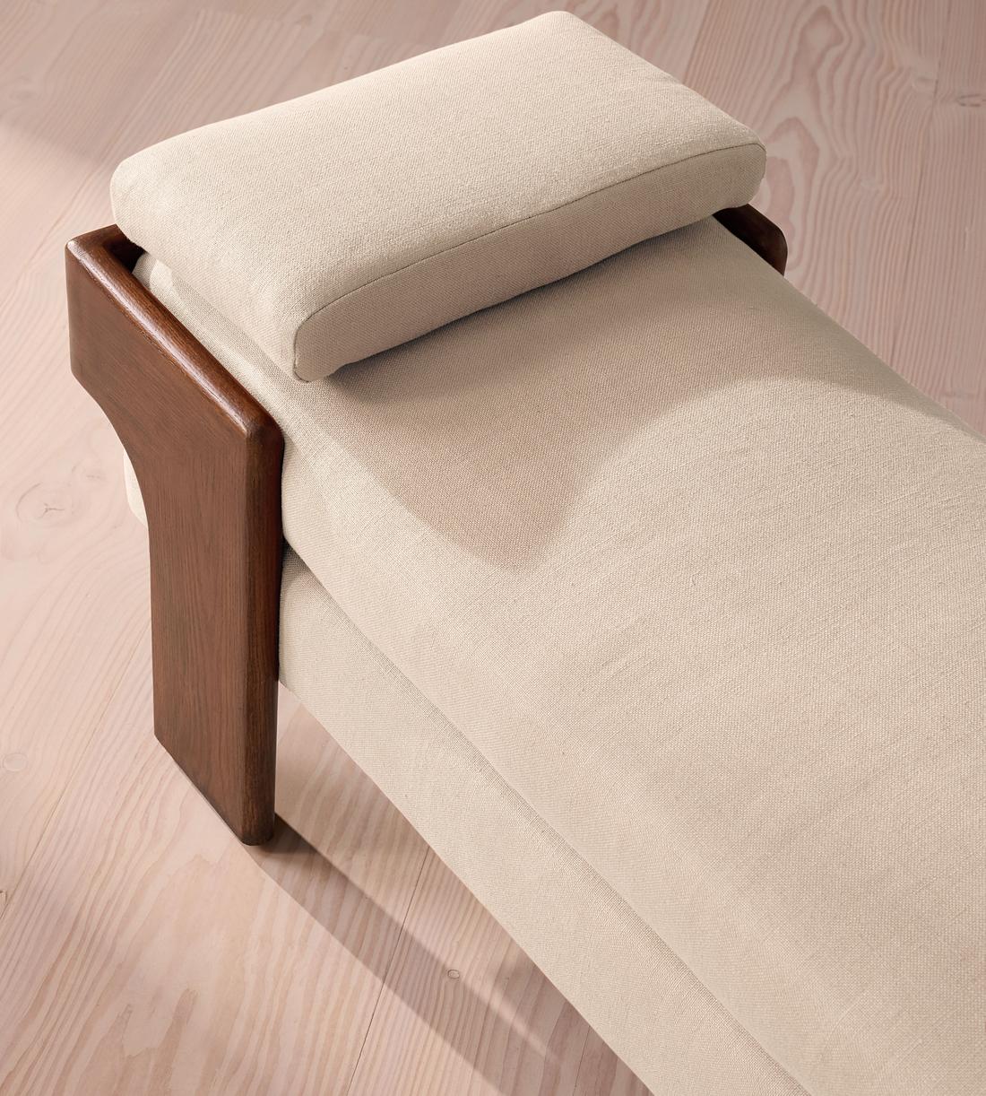 Marcia Bench - Linen - Bisque - Images - Image 4