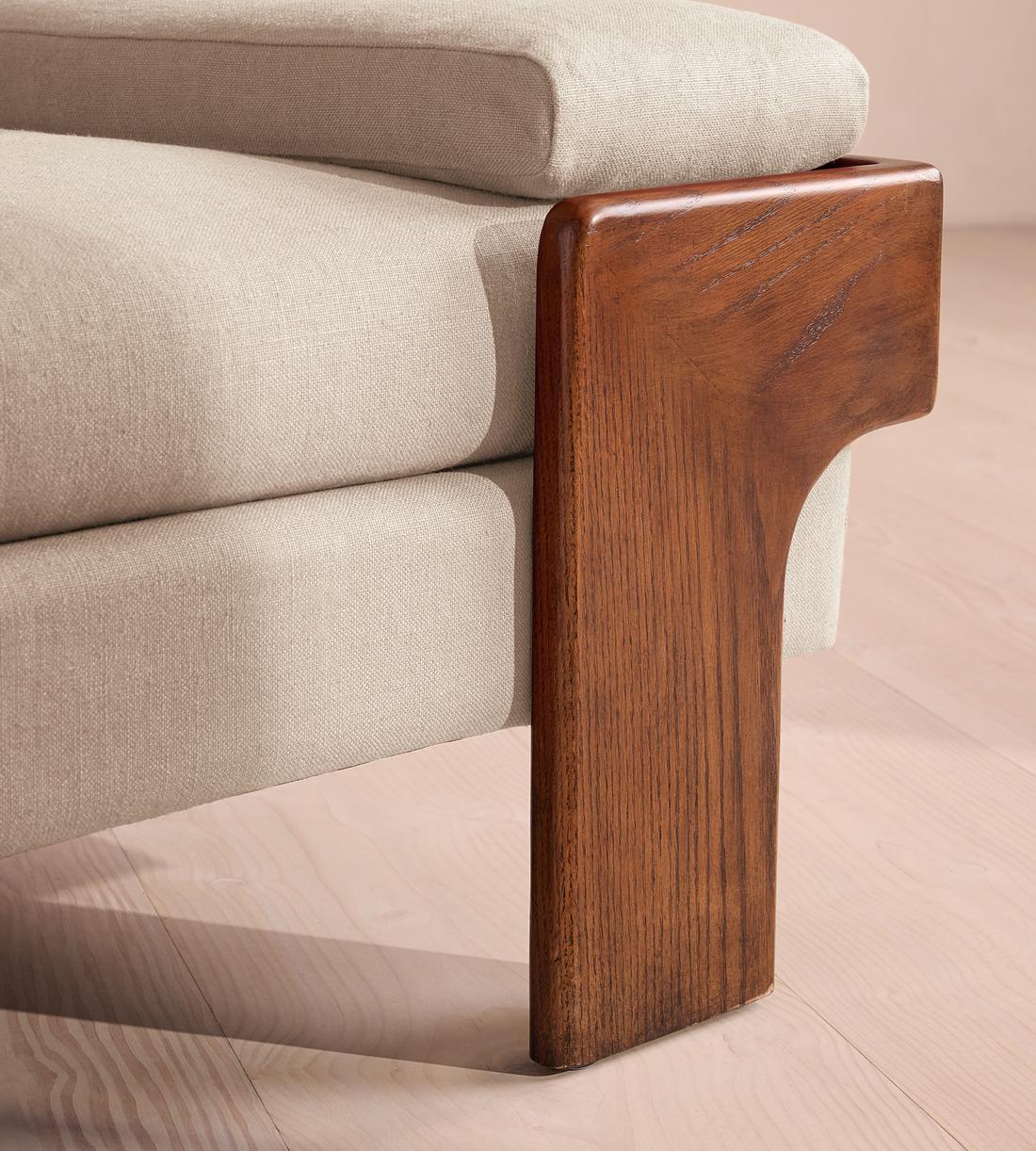 Marcia Bench - Linen - Bisque - Images - Image 5