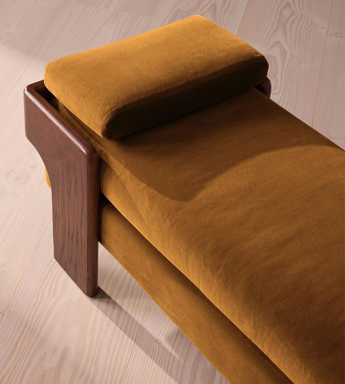 Marcia Bench - Mustard Velvet - US - Images - Image 4