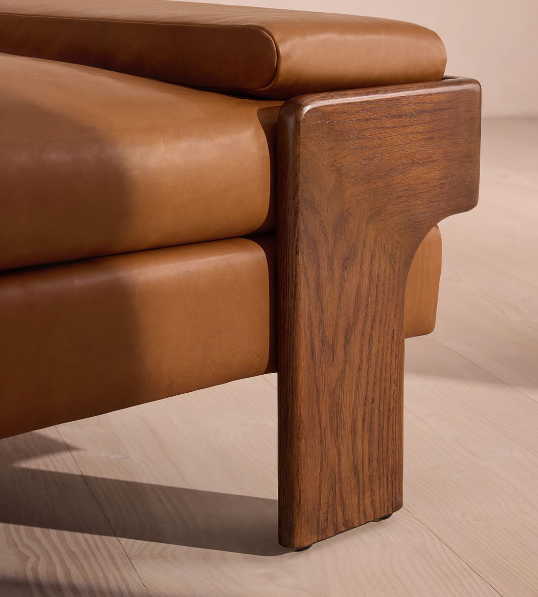 Marcia Bench - Leather - Chestnut - US - Images - Image 5