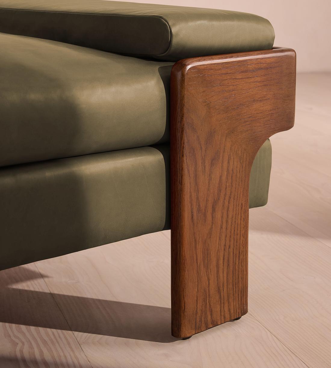 Marcia Bench - Leather - Moss - US - Images - Image 5
