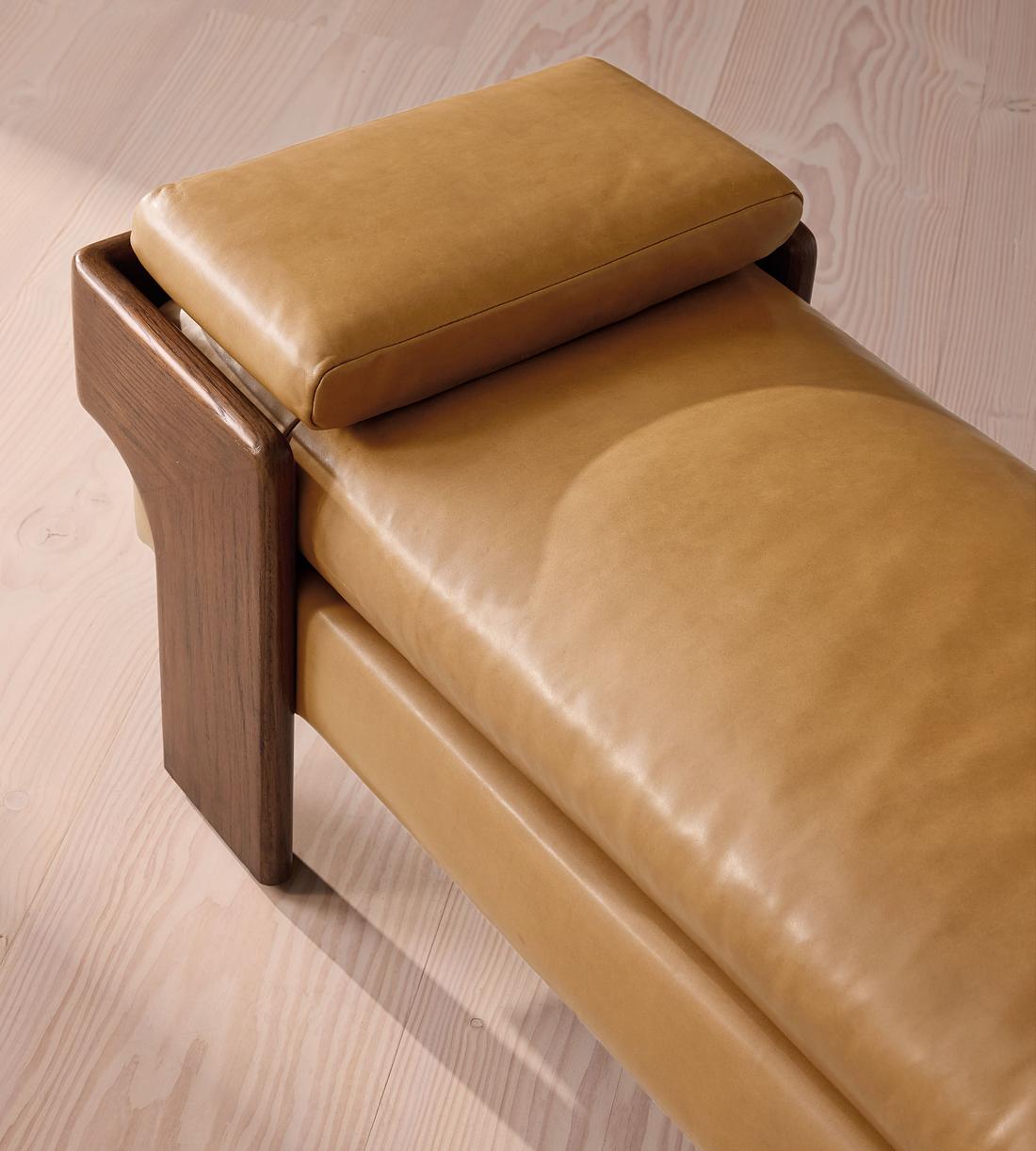 Marcia Bench - Leather - Honey - US - Images - Image 4