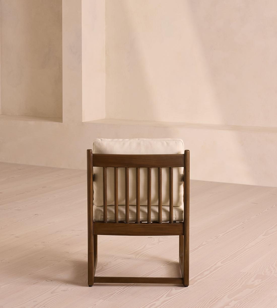 Morena Outdoor Dining Chair - Off White - Images - Image 4