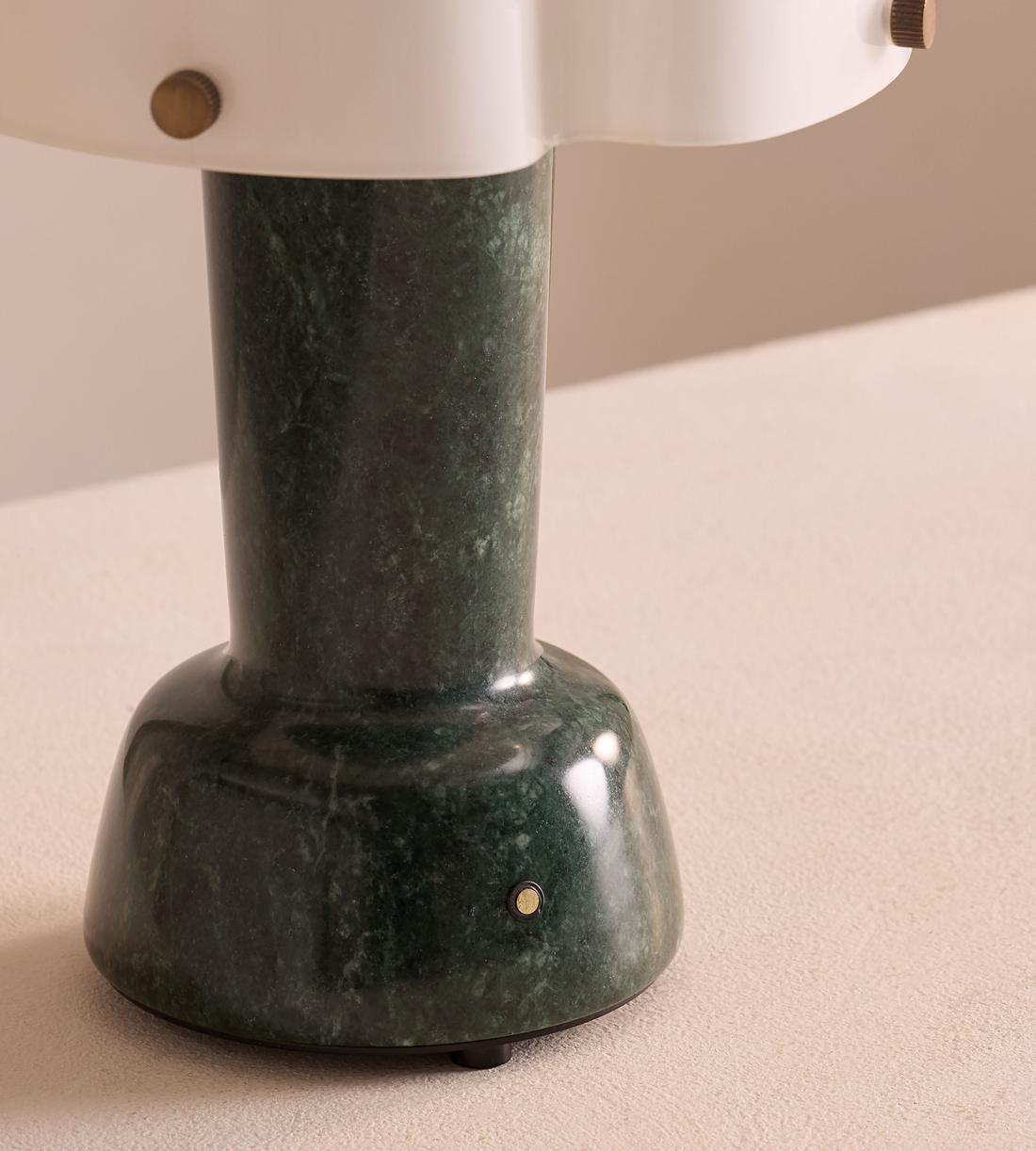 Rio Portable Lamp - Verde Green Marble - Images - Image 6