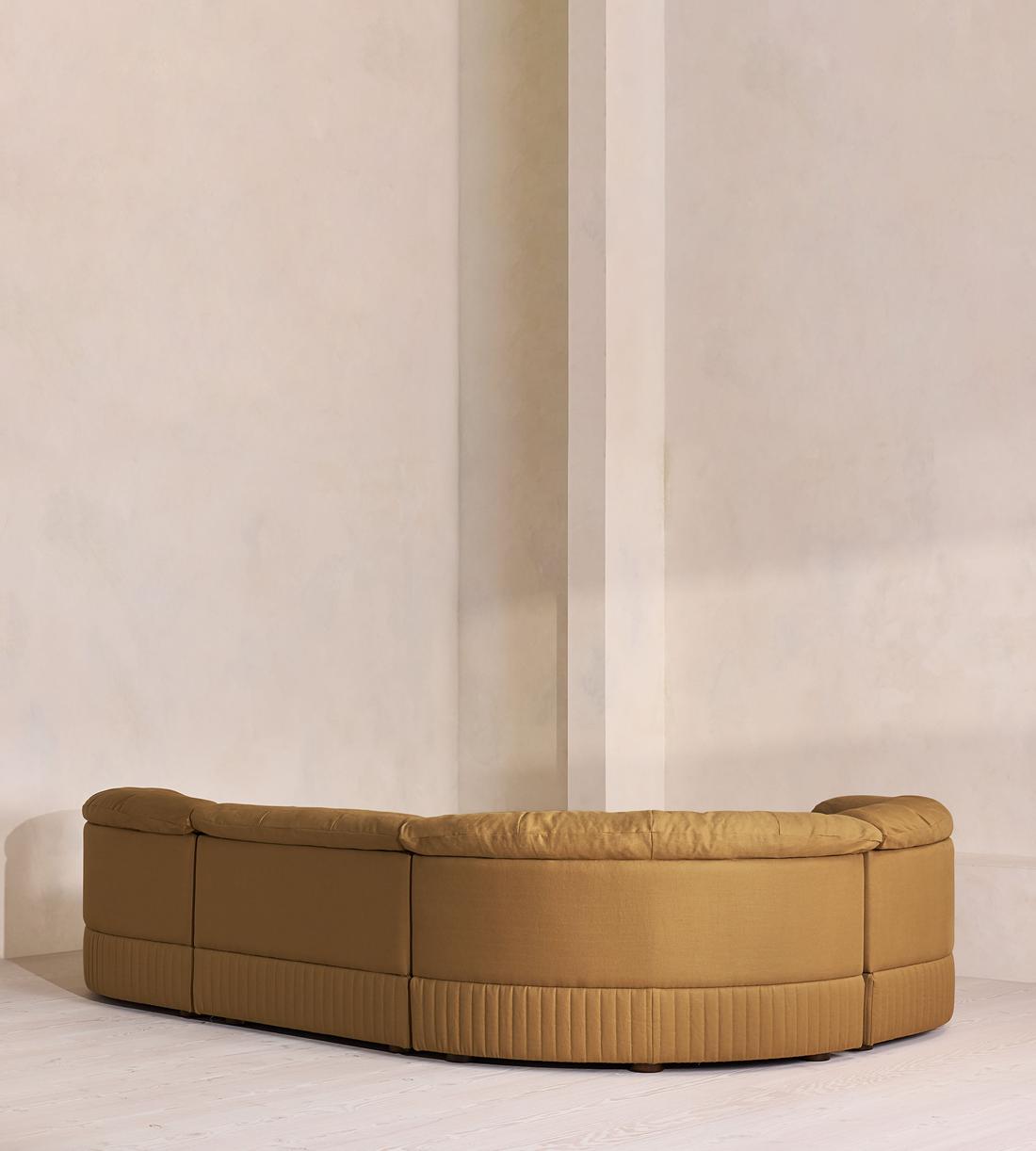 Oona Modular Sofa - L-Shape Sofa - Linen - Ochre - UK - Images - Image 3