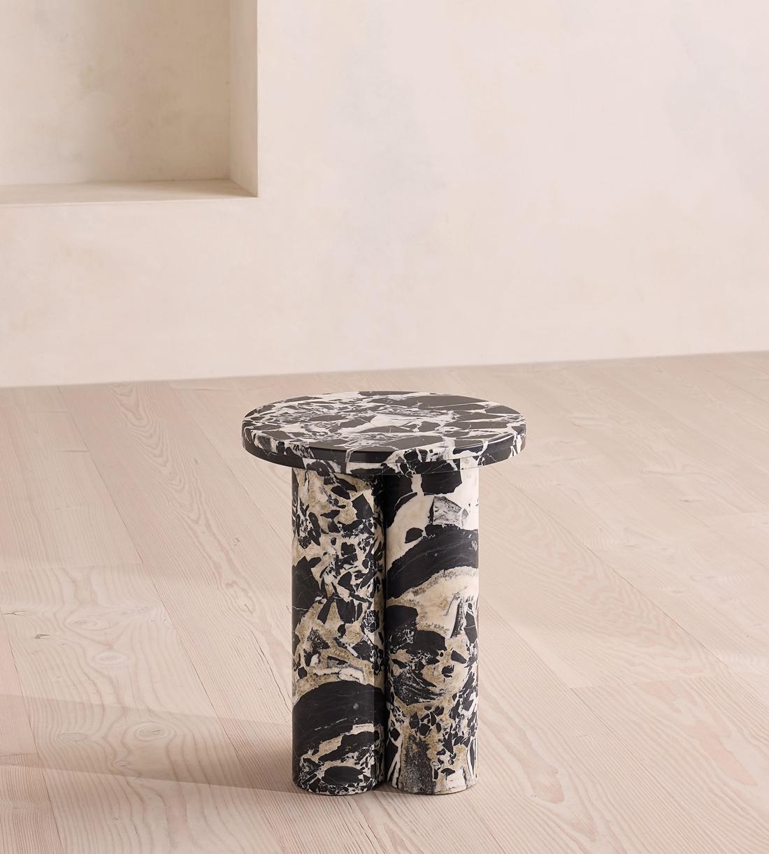 Tisbury Side Table - Noir Grande Marble - Listing - Image 2
