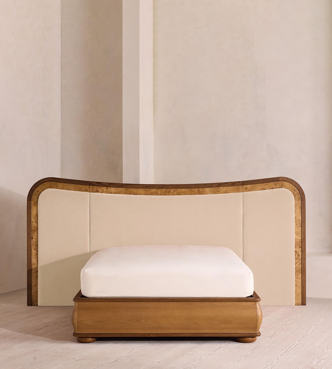 Alana Bed - King - Velvet - Porcelain - US - Listing - Image 2