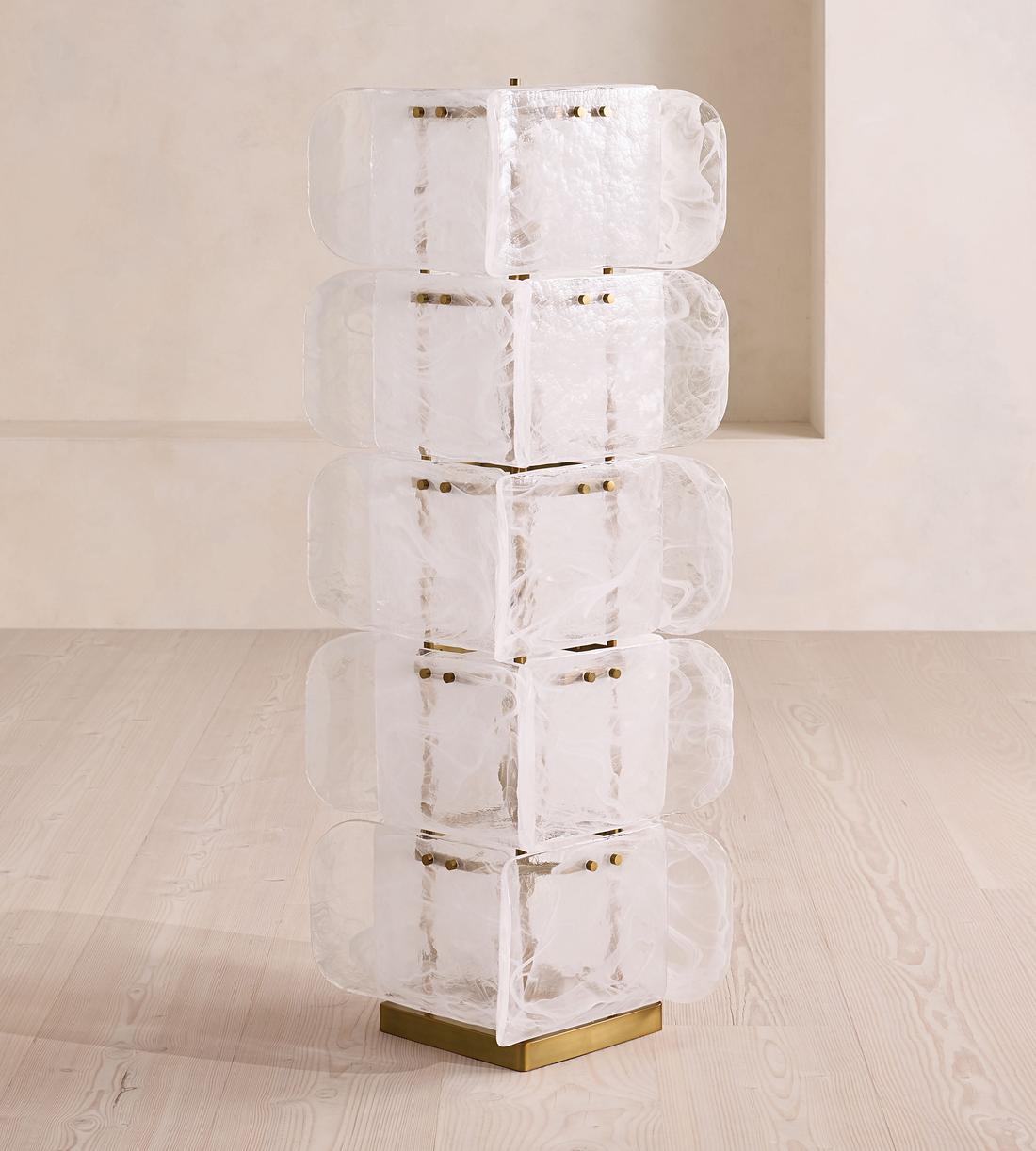 Elias Floor Lamp - White - Listing - Image 1