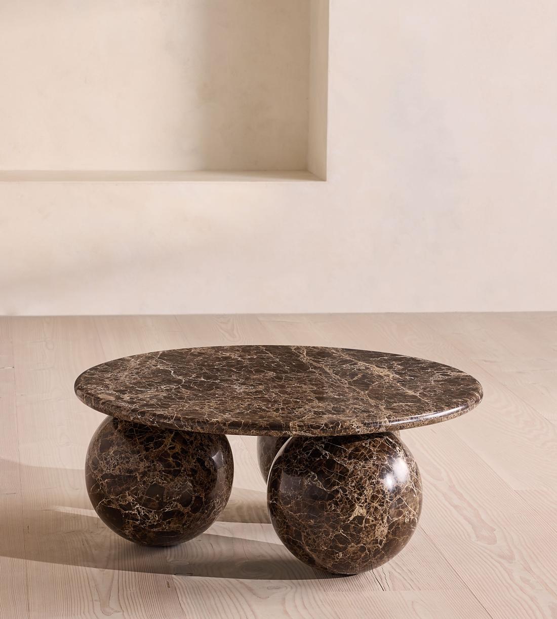 Oxley Coffee Table - Dark Emperador Marble - Listing - Image 5