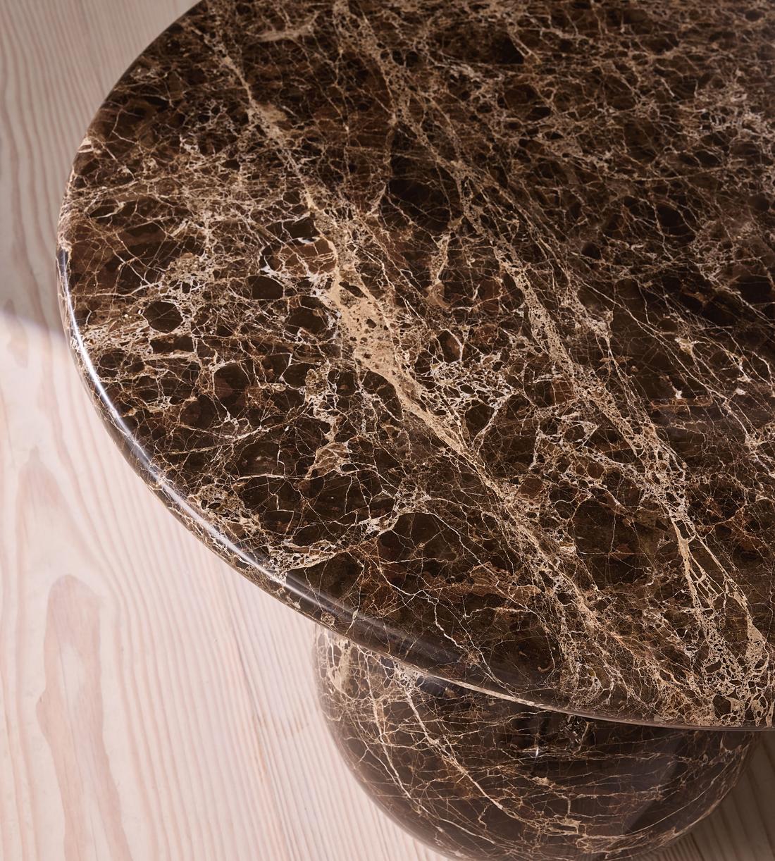 Oxley Coffee Table - Dark Emperador Marble - Images - Image 6