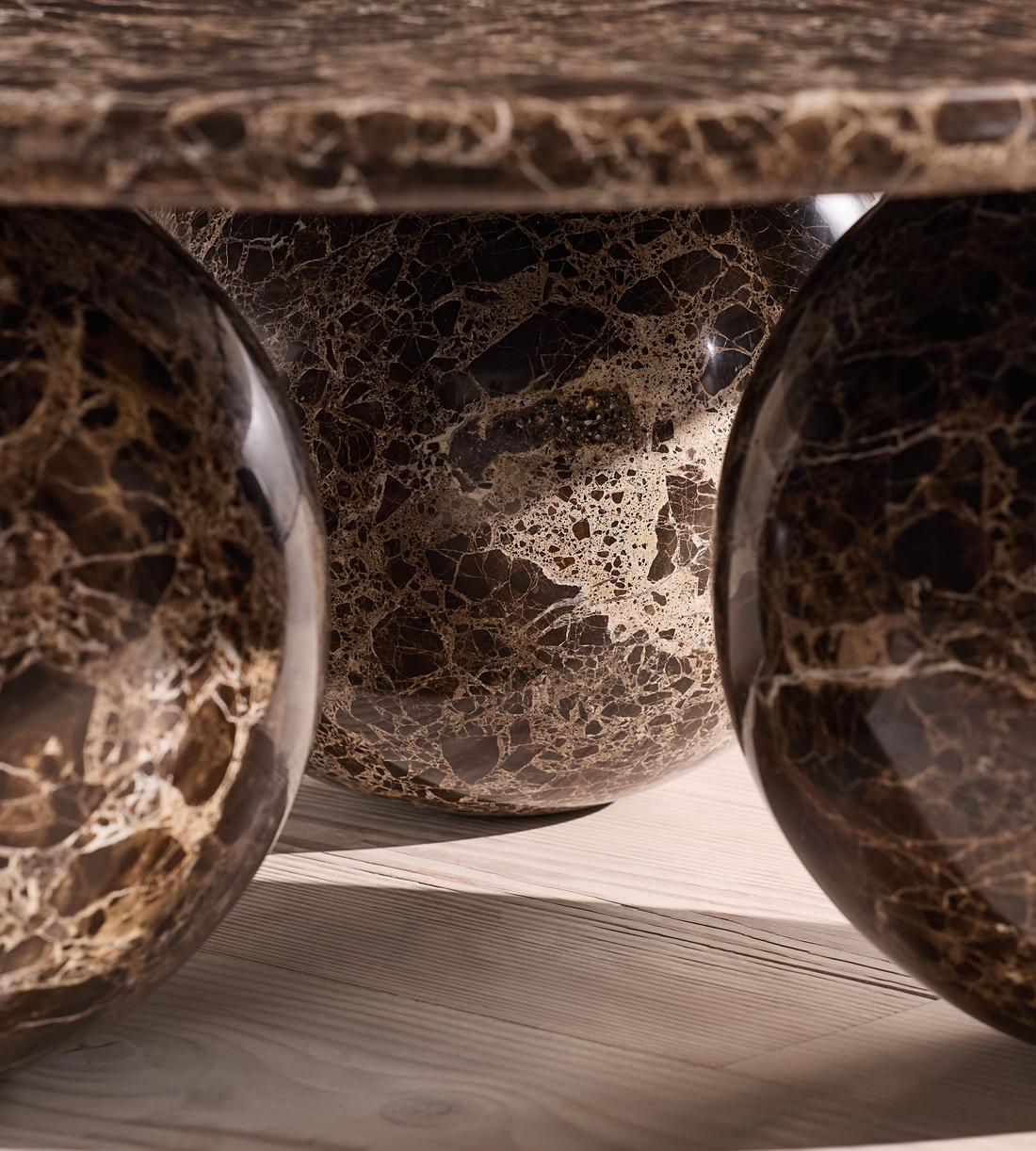 Oxley Coffee Table - Dark Emperador Marble - Images - Image 9