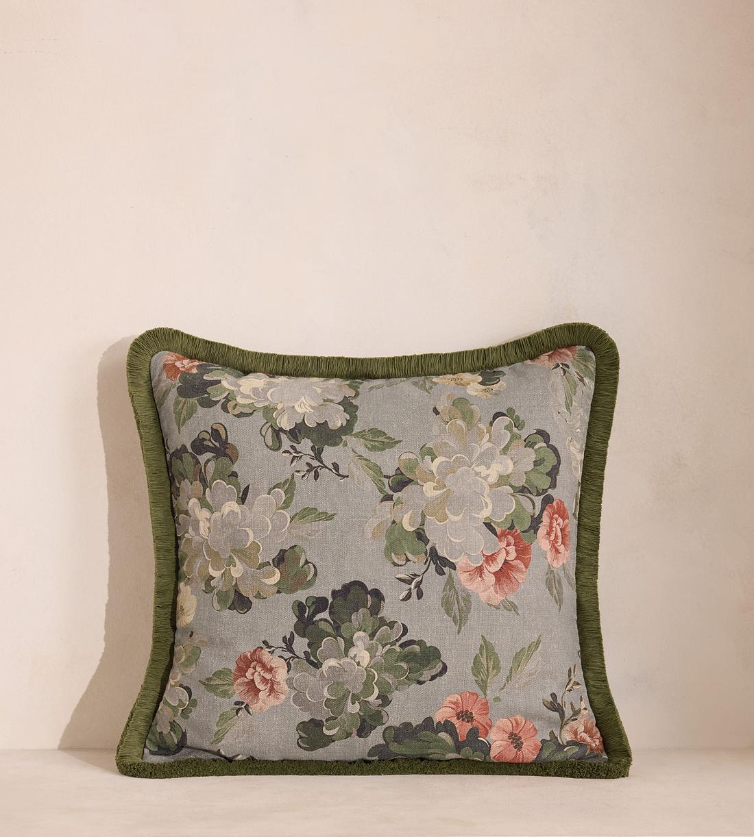 Skylar Square Cushion - Blue - Listing - Image 1