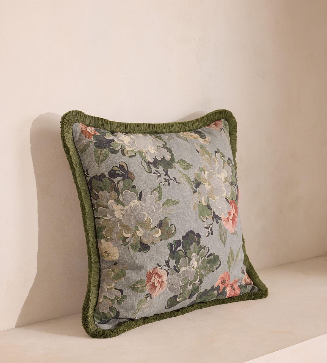 Skylar Square Cushion - Blue - Listing - Image 2
