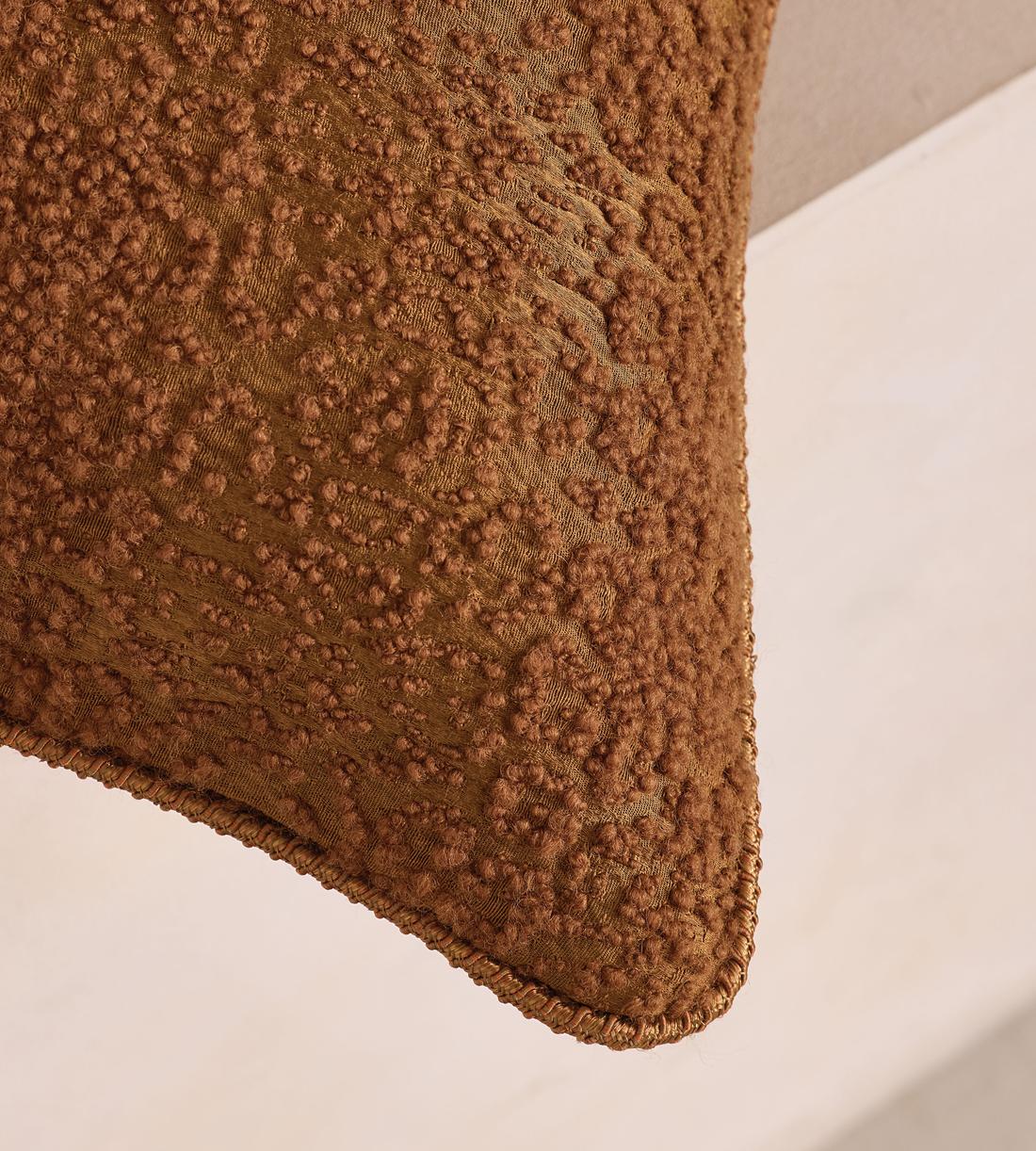 Penelope Square Cushion - Ginger - Images - Image 4