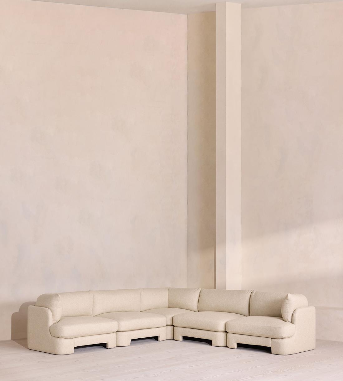 Odell Modular Sofa - Corner Sofa - Textured Linen - Listing - Image 3