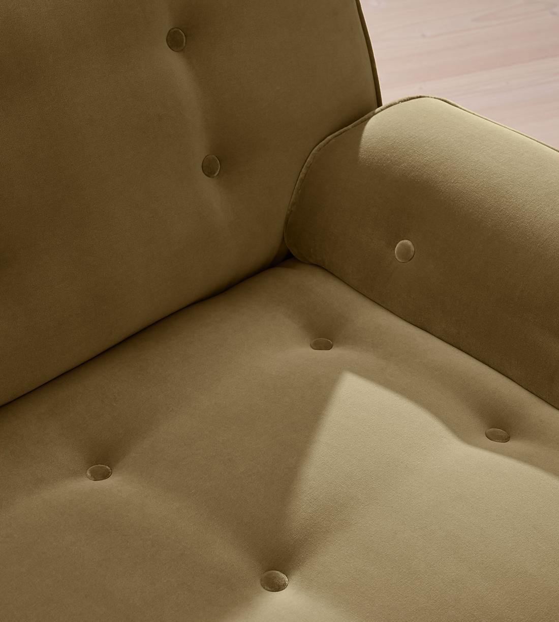Elowen Sectional Sofa - L-Shape Sofa - Velvet - Lichen US - Images - Image 5