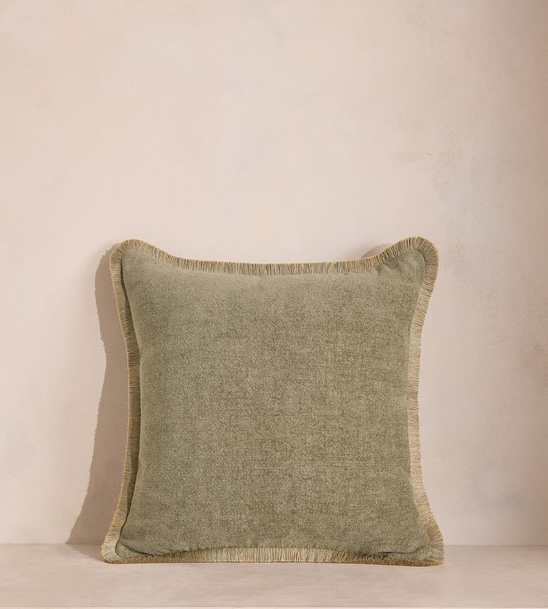 Orlaine Square Cushion - Sage - Listing - Image 1
