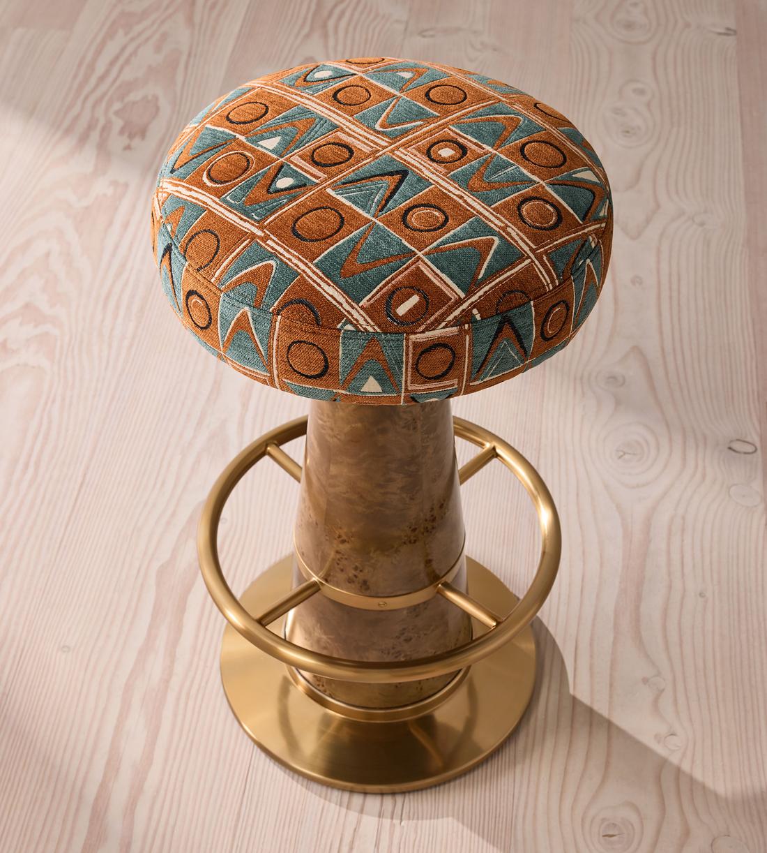 Killian Barstool - Lumi Jacquard - Images - Image 5