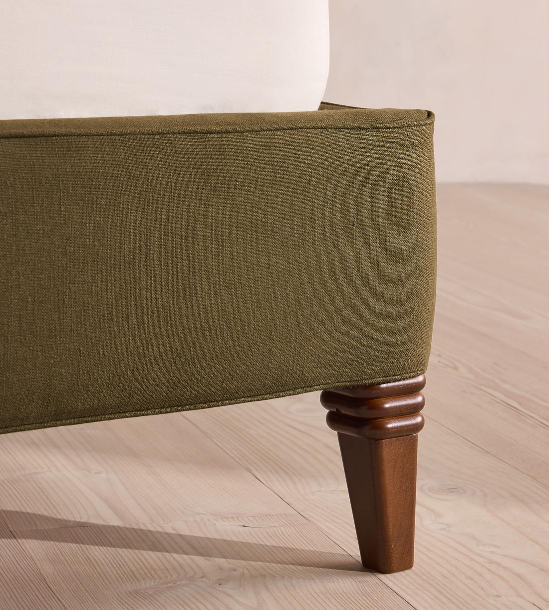 Keira Bed - King - Linen - Olive - UK - Images - Image 5