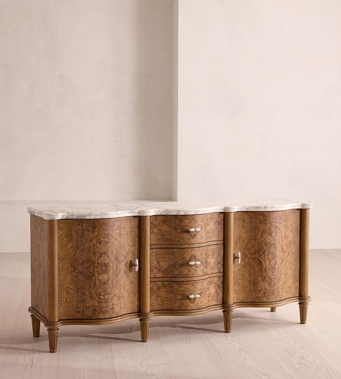 Valerie Sideboard - Arabescato Corchia Marble - Listing - Image 2