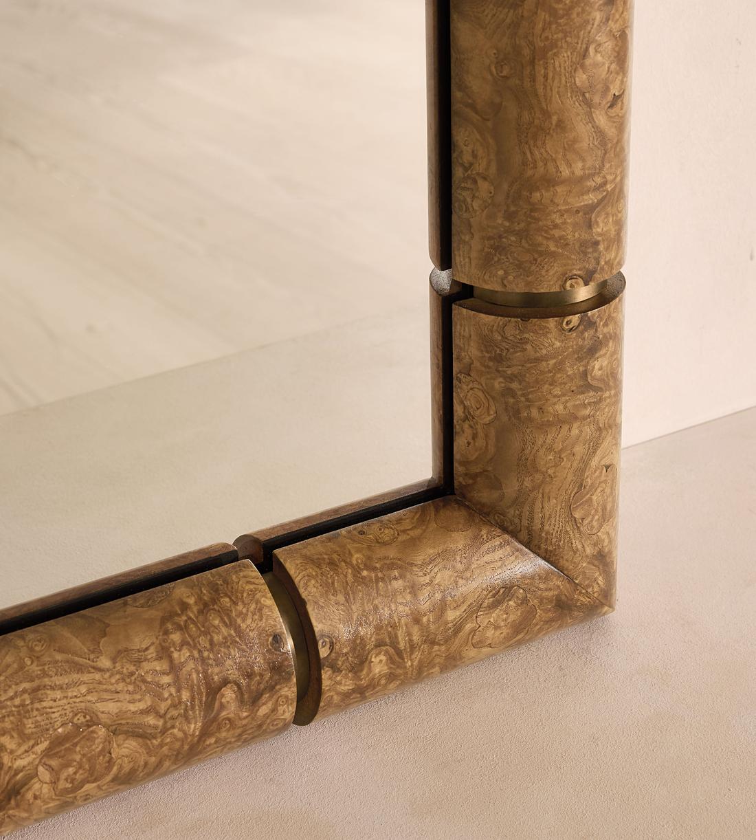 Furleigh Wall Mirror - Burl - Images - Image 6