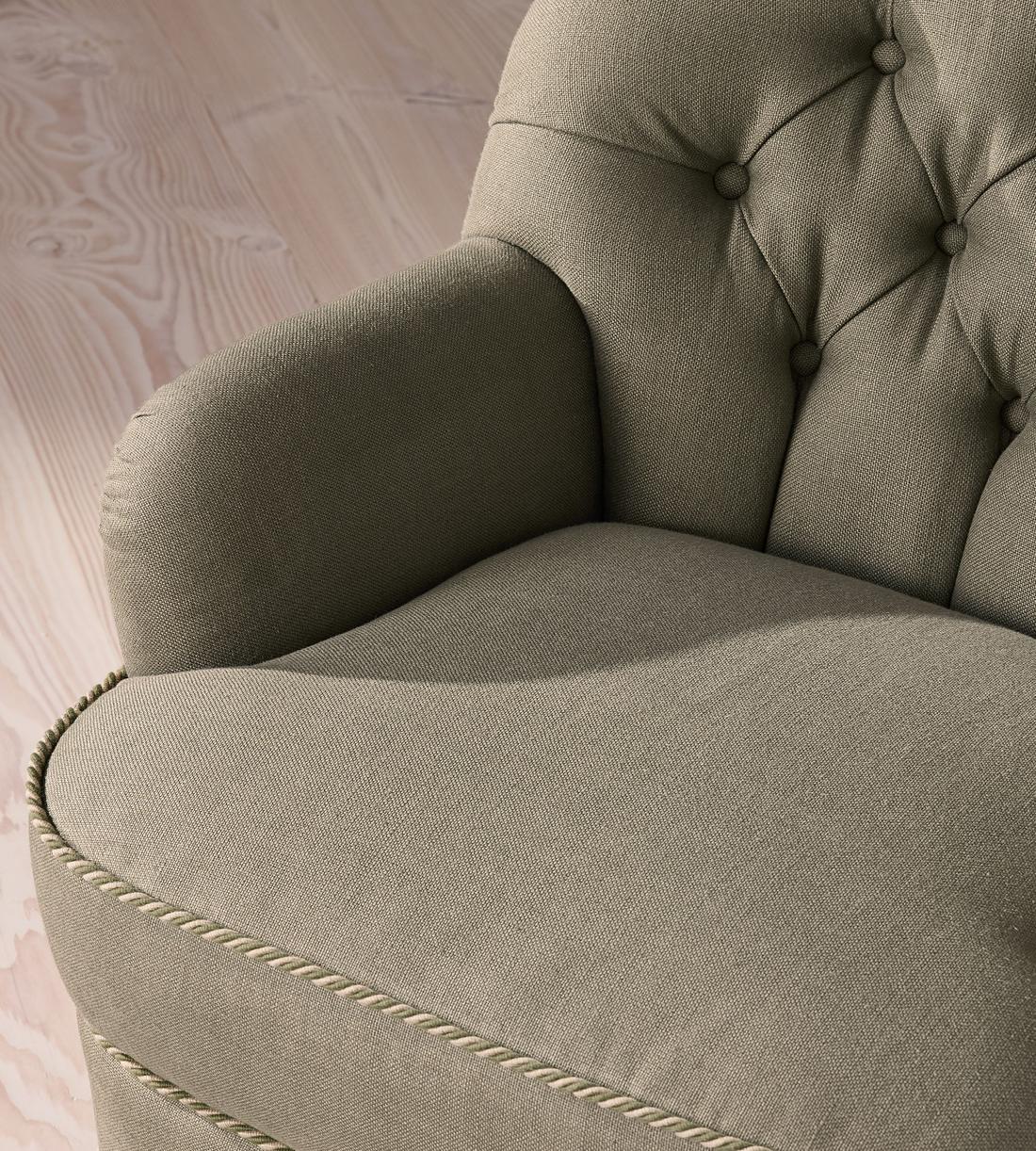 Rosie Armchair - Linen - Sage - UK - Images - Image 6