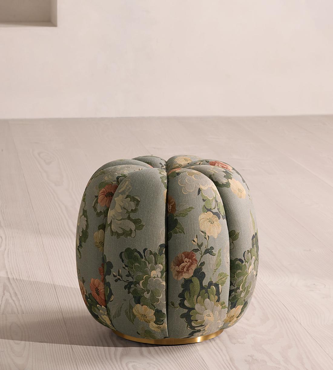 Sofia Footstool Skylar Print - UK - Listing - Image 2