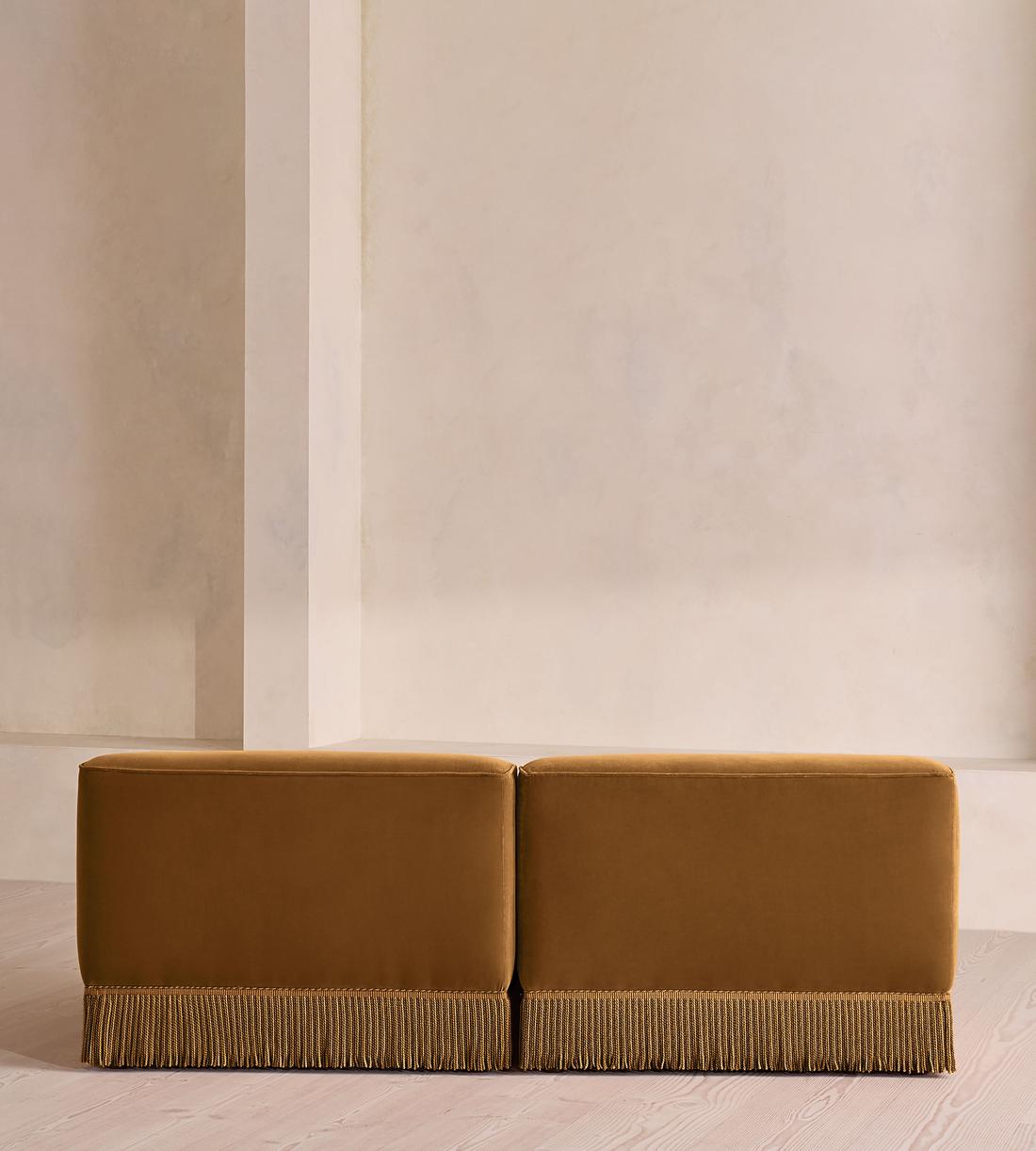 Elowen Modular Sofa - Three Seater - Velvet - Mustard UK - Images - Image 4