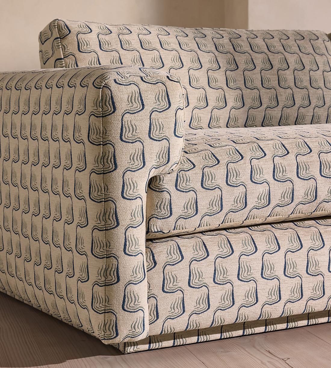 Mossley Three Seater Sofa - Theron Jacquard - UK - Images - Image 7