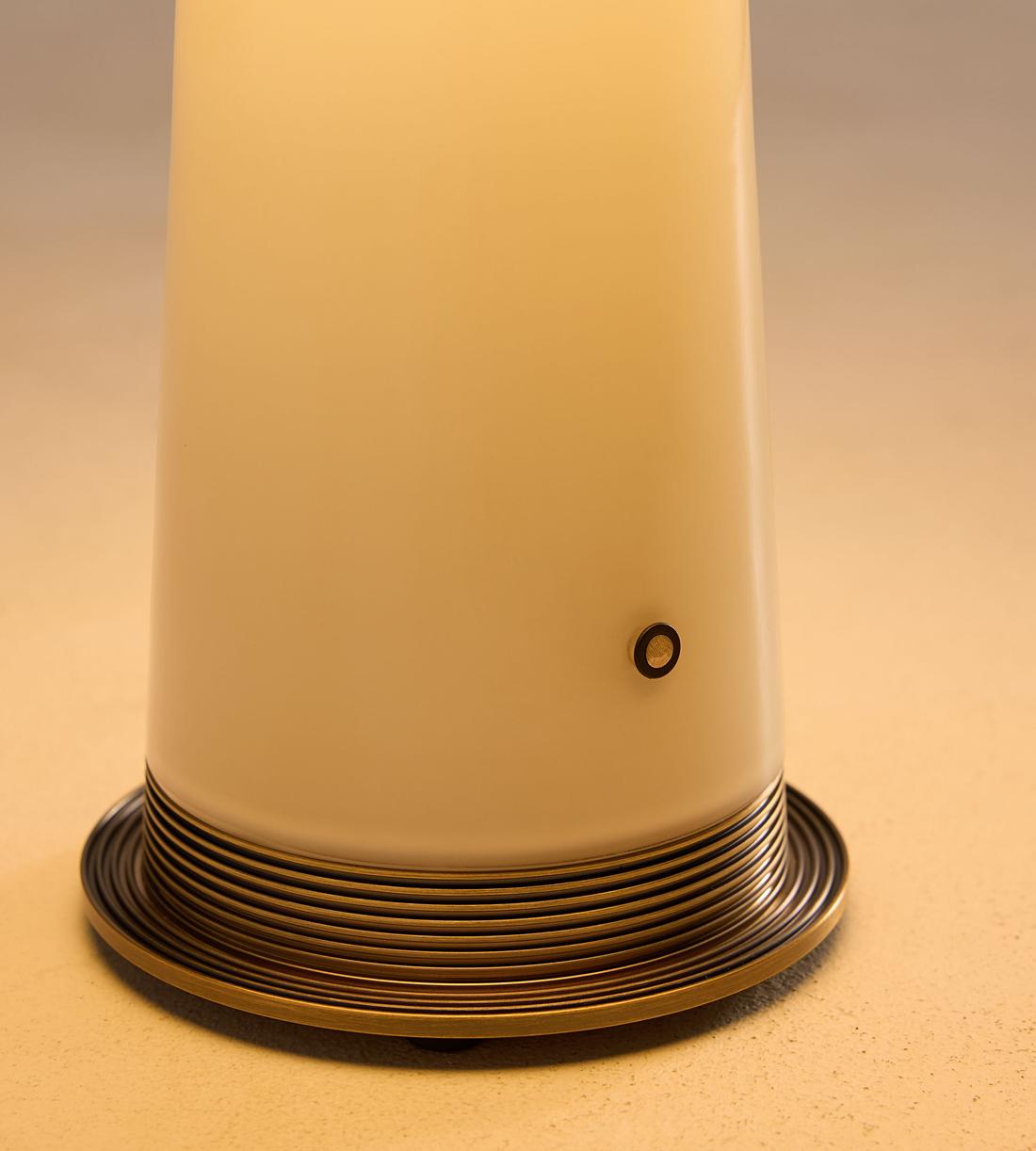 Janie Portable Lamp - Cream - Images - Image 4