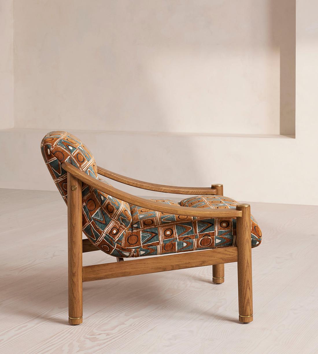 Karine Armchair - Lumi Jacquard - Images - Image 5