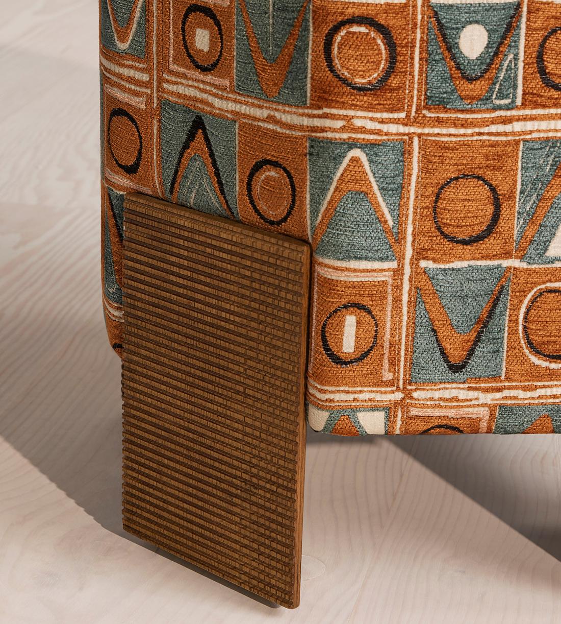 Alvin Footstool - Lumi Jacquard - Images - Image 6