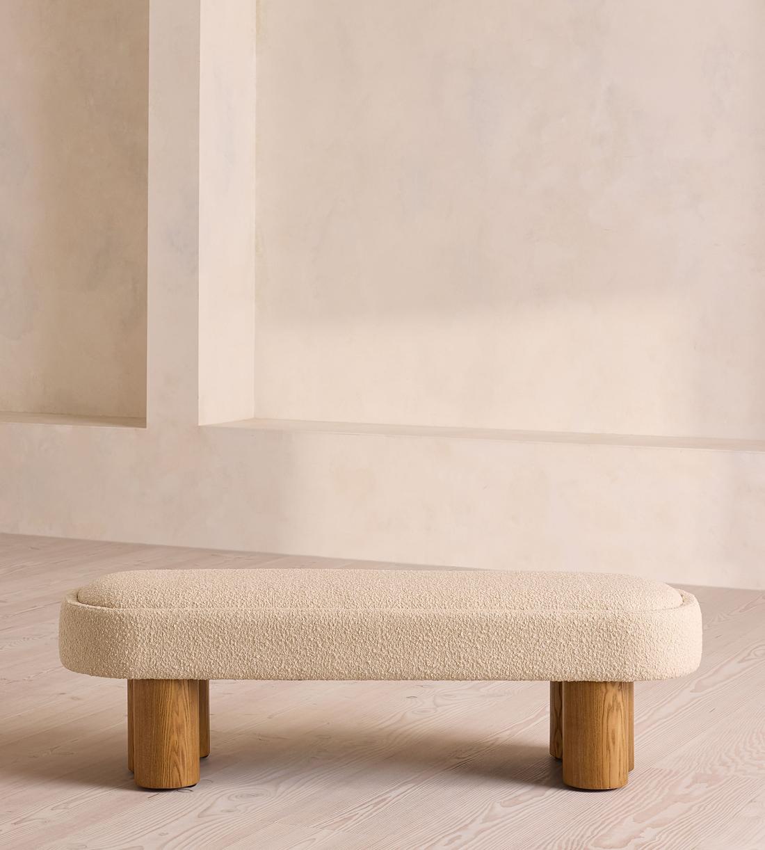 Nieve Bench - Boucle Sand - Listing - Image 2