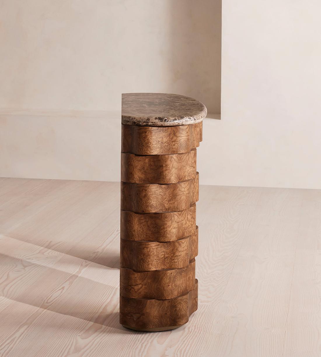 Locanda Console - Dark Emperador Marble - Images - Image 5