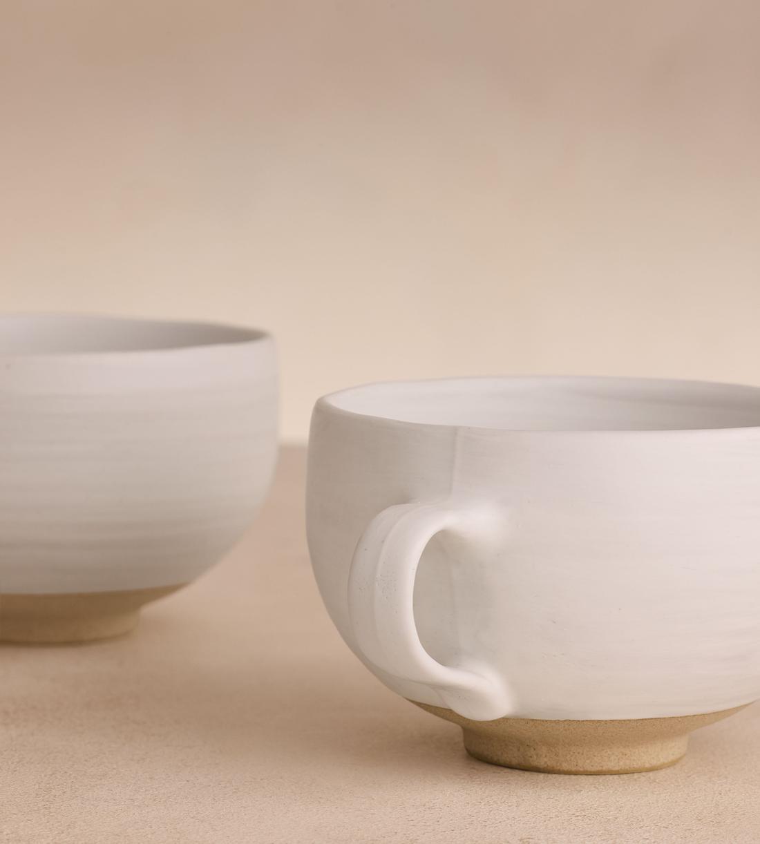 Morley Mug - White - Set of Four - Images - Image 3