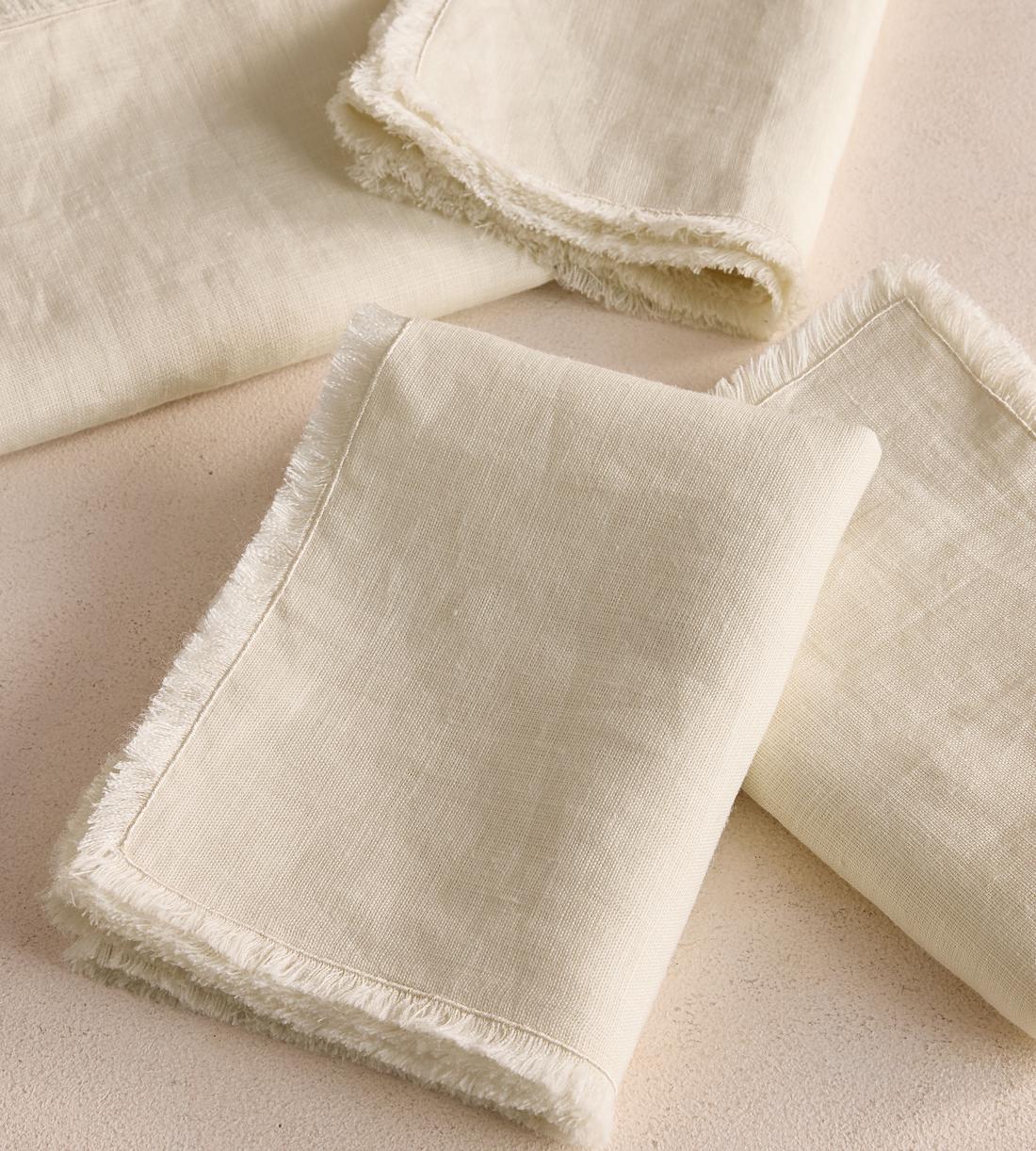 Whitney Linen Placemats Cream - set of four - Listing - Image 1