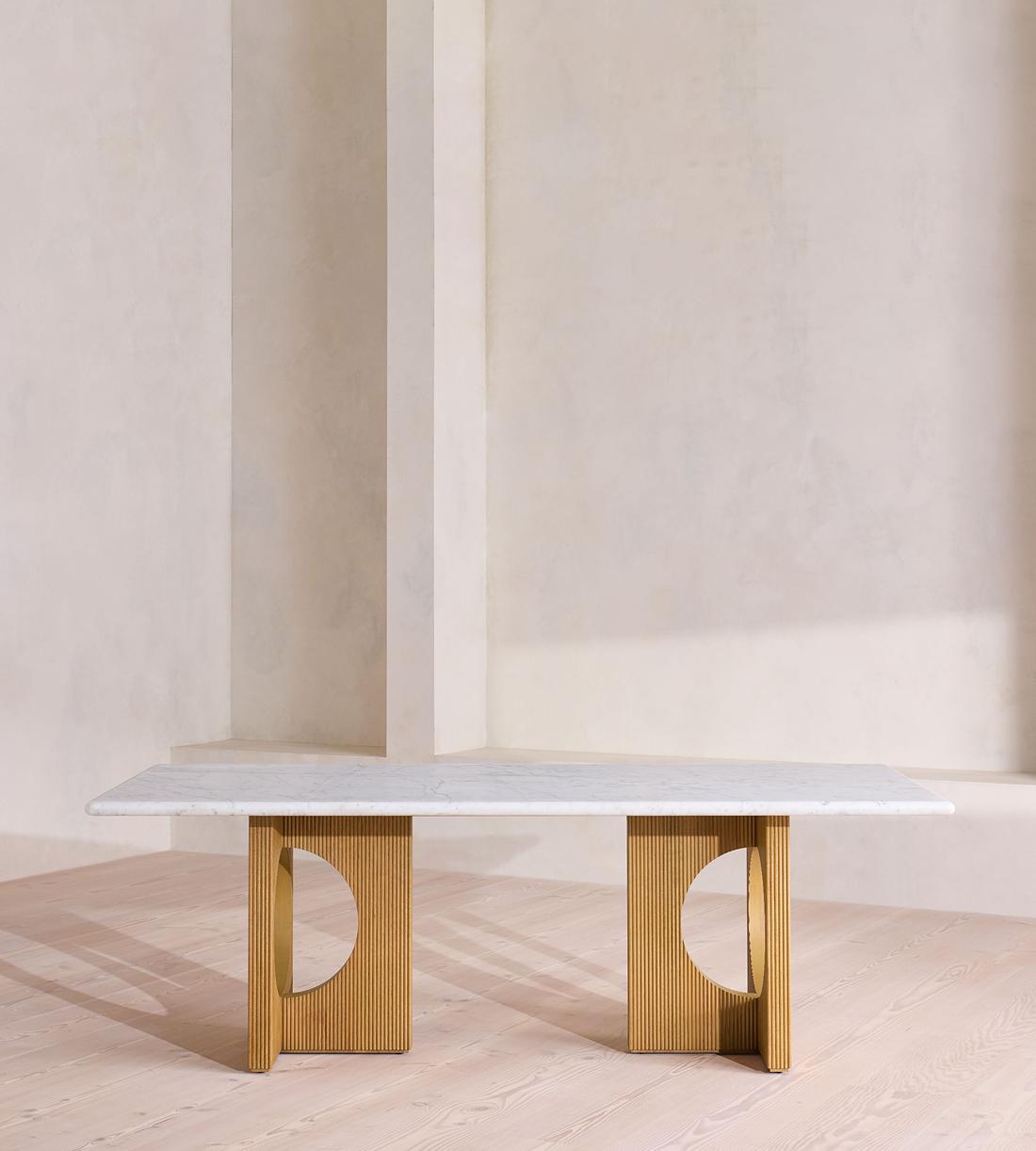 Elliot Dining Table - Carrara Marble - Listing - Image 4