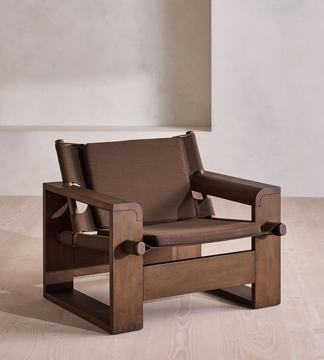 Gabriel Outdoor Armchair - Chocolate - UK - Listing - Image 4