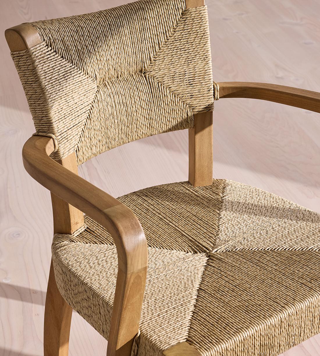 Molina Outdoor Dining Chair - Natural - Images - Image 7