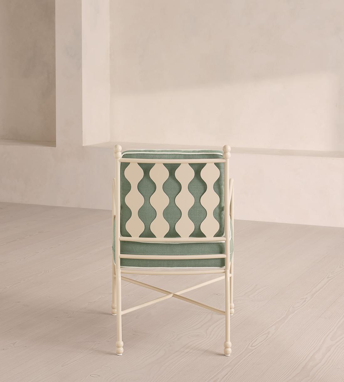 Fawn Outdoor Dining Chair - Sage - UK - Images - Image 5
