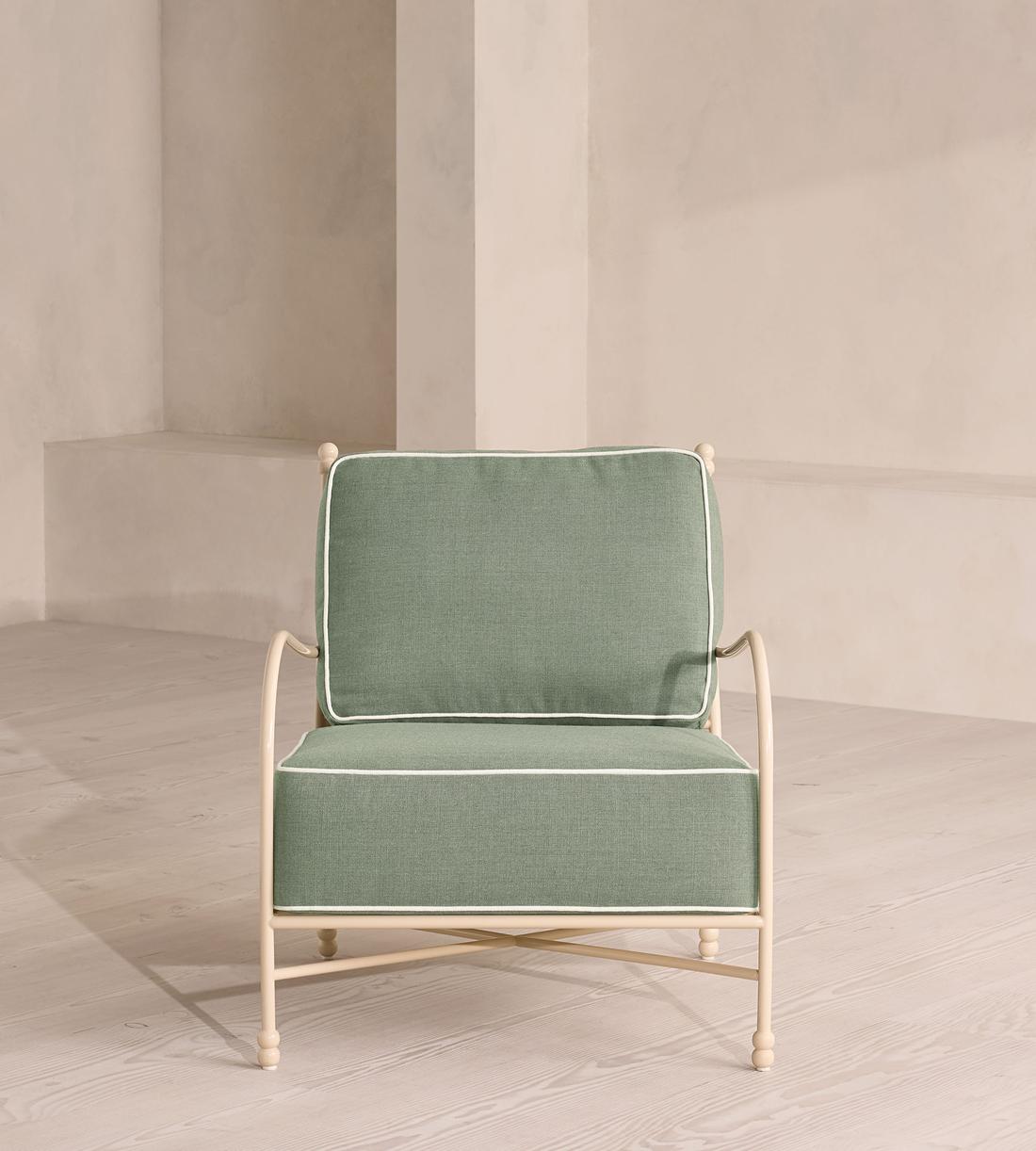 Fawn Outdoor Armchair - Sage - UK - Listing - Image 2