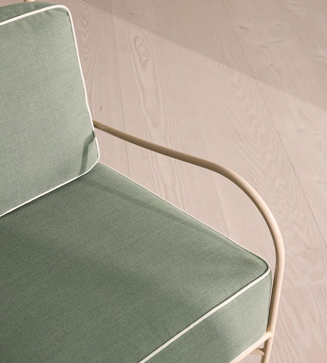 Fawn Outdoor Armchair - Sage - UK - Images - Image 6