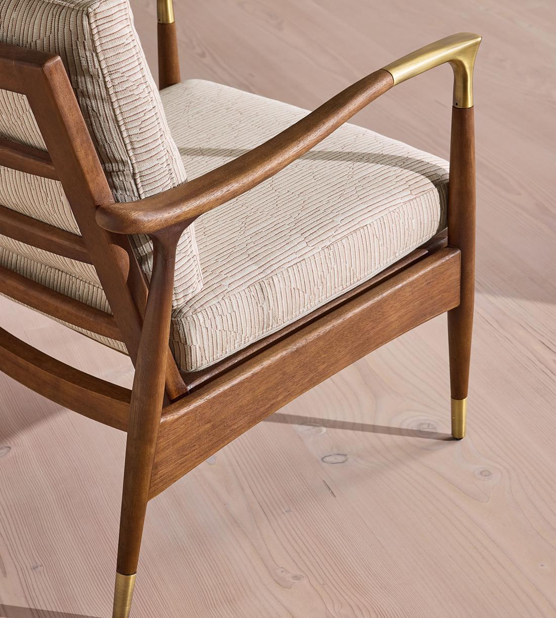 Theodore Outdoor Armchair - Abstract Stripe - Desert Rose - UK - Images - Image 5